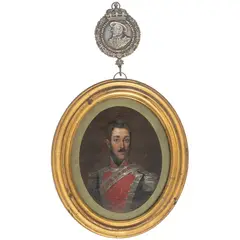 José Elbo Peñuelas, RETRATO DE DON RAMÓN GIL, Óleo sobre tela