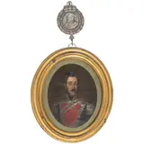 José Elbo Peñuelas, RETRATO DE DON RAMÓN GIL, Óleo sobre tela
