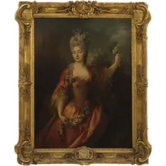 Nicolas de Largillière, (PARÍS, 1656-1746)7, Óleo sobre tela