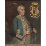 Fray Miguel de Herrera, RETRATO DE MANUEL RODRÍGUEZ DE PEDROSO, CONDE DE SAN BARTOLOMÉ, Óleo sobre tela