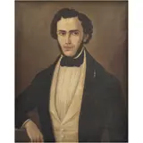 Retrato de Caballero, MÉXICO, SIGLO XIX