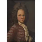 A la Manera de Hyacinthe Rigaud, RETRATO DE PRINCIPE ESCOCÉS, Óleo sobre tela