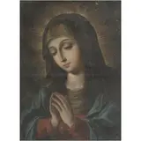Virgen Dolorosa, MÉXICO, SIGLO XVIII, Óleo sobre tela