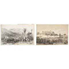 Carl Nebel, STORMING OF CHAPULTEPEC - PILLOW'S ATTACK / BATTLE OF CERRO GORDONEW YORK-PHILADELPHIA - PARIS, 1851, Litografías