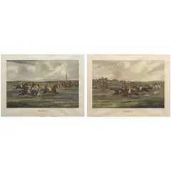 Henry Thomas Alken, JOHN HARRIS, Grabados al aguatinta coloreados