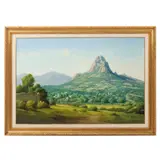 Jesús Orozco Martínez, Peña de Bernal, 1985, 1985, Óleo sobre tela