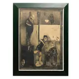 Jose Luis Cuevas, El espejo, De la serie La Rue des Mauvais Garçons, 1972, Litografía 85 / 200