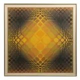 Victor Vasarely, Gaia III, Serigrafía 102 / 250
