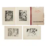 Arturo Souto, "Souto". Carpeta con 10 litografías
