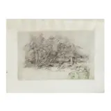 Federico Cantú Garza, La tormenta, 1975, Grabado al aguafuerte 4 / 65