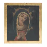 Virgen Dolorosa, MÉXICO, FINALES DEL SIGLO XVIII, Óleo sobre tela