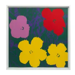 Andy Warhol, Flowers, 1970/2011-2018, Jeweils: Farbserigrafie auf leichtem Karton