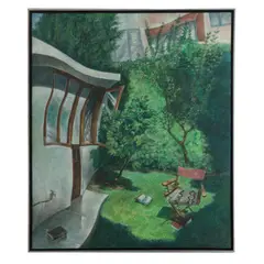 Héctor Carrión, La espera desesperada, 1992, Óleo sobre tela