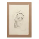 Francisco Dosamantes, Rostro femenino, Litografía 20 / 26