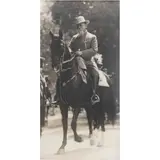 Ernst Hugo Brehme, RETRATO DE VENUSTIANO CARRANZA MONTADO A CABALLO, Fotografía (ampliación)