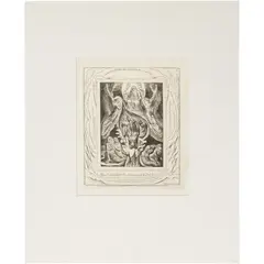 William Blake, THOU HAST FULFILLED THE JUDGMENT OF THE WICKED, Grabado