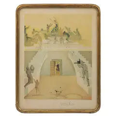 Salvador Dalí, Triunfo del Torero (Taberna de Lillas Pastia de Carmen), Litografía 19 / 125