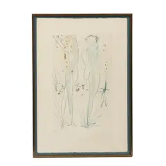 Salvador Dalí, Return, O Shulamite, del Cantar de los Cantares, 1971, Grabado a la punta seca E. A
