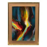 Fuego cósmico by Leonardo Nierman, 1971, Acrílico sobre masonite, offered Sep 2024