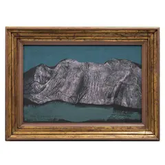 Silencio y brizna by Guillermo Ceniceros, Óleo sobre tela, sold Sep 2024
