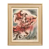 Though I walk through the valley de The Aliyah Suite by Salvador Dalí, Litografía, sold Sep 2024