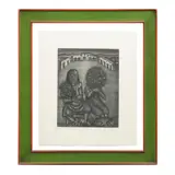 Rodolfo Morales, Niño con flores, Litografía 167 / 200