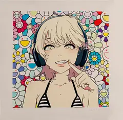 Takashi Murakami, Mebae Smile, 2022, Serigrafía 1 / 100