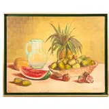 Moshinsky, Bodegón tunas, Óleo sobre tela
