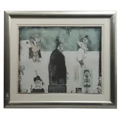Jose Luis Cuevas, Untitled, 1972, Serigrafía 179 / 200