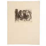 Alejandro Santiago Ramírez, Untitled, Grabado al aguafuerte P / I