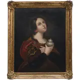 A la Manera de Carlo Dolci, MARÍA MAGDALENA, Óleo sobre tela