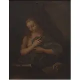 María Magdalena, MÉXICO, FINALES DEL SIGLO XVIII, Óleo sobre tela