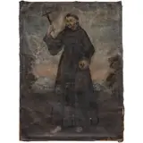 San Francisco, MÉXICO, SIGLO XVIII, Óleo sobre tela