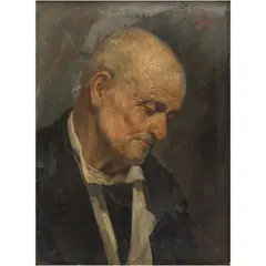 Daniel del Valle, RETRATO DE CABALLERO, Óleo sobre tela