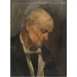 Daniel del Valle, RETRATO DE CABALLERO, Óleo sobre tela