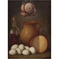 MÉXICO, CA. by Bodegón, 1900, Óleo sobre tela, sold Aug 2024