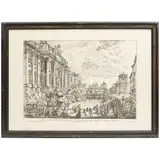 VEDUTA DELLA VASTA FONTANA DI TEVI ANTICAMENTE DETTA L´ACQUA VERGINE by Giovanni Battista Piranesi, Grabado, 49 x 69 cm, sold Aug 2024