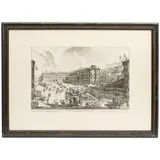VEDUTA DI PIAZZA DI SPAGNA by Giovanni Battista Piranesi, Grabado 49 x 69 cm, sold Aug 2024