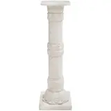 Columna, EUROPA, SIGLO XX, Talla en mármol blanco