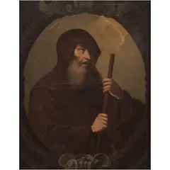 José de Ibarra, SAN FRANCISCO DE PAULA, Óleo sobre tela