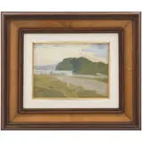 Paisaje, SIGLO XX, Óleo sobre tabla
