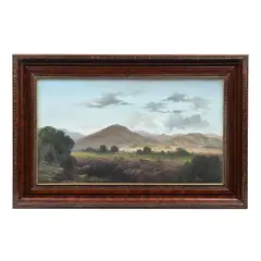 Roberto Ulises, Paisaje, Óleo sobre tela