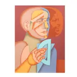 Arnold Belkin, Personaje, 1981, Serigrafía P. A