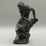 SIGLO XX by Desnudo Femenino, Bronce, patinado en color verde, sold Aug 2024
