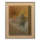Luis Toledo, Sin título, siglo XX, Acrílico sobre masonite