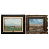 Miguel Ángel Oropeza, Paisajes mexicanos, Óleo sobre tela