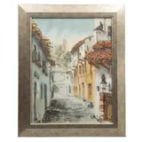 Ignacio Beteta, Calle de la plata, Taxco, 1979, Acuarela sobre papel