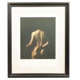 Santiago Carbonell, Mujer con guante negro, Litografía offset 40 / 250