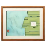 Gunther Gerzs, Paisaje, Serigrafía P. A