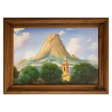 Luis Valentín, Peña de Bernal, Óleo sobre tela